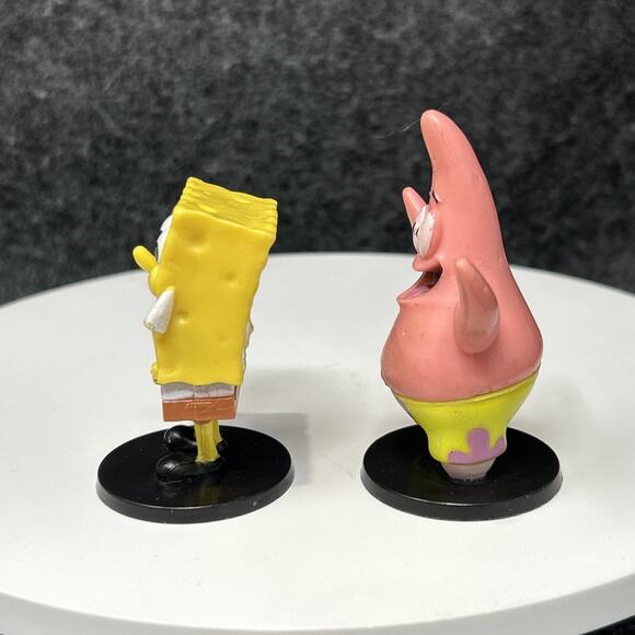 2018 Nickelodeon Spongebob & Patrick The Starfish Cake Topper Figure Set - Picture 2 of 8
